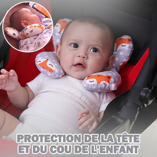 Confortête™ | Oreiller de soutien pour tête et cou du bébé - mombinostore