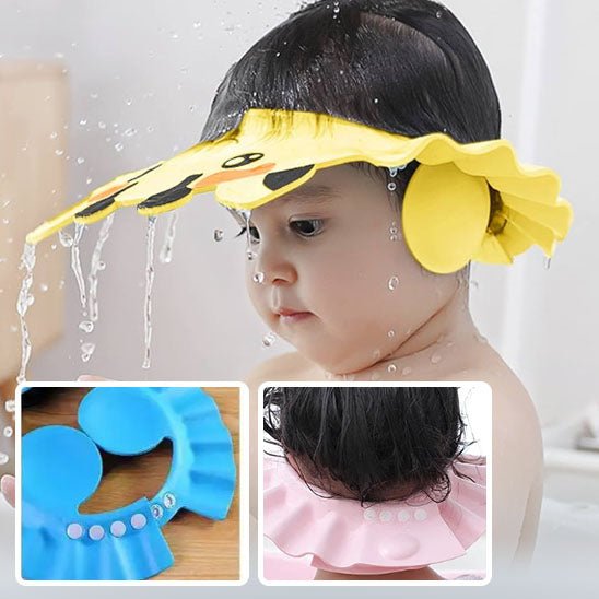 Visière de douche pour bébé I ShowerCap™ - mombinostore